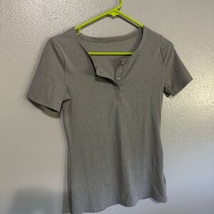 Gray Women's Top